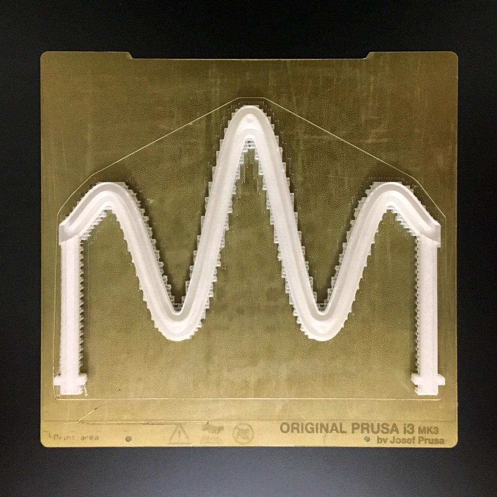 Sinusoidal Wave Accent Light by Erik C | Download free STL model ...