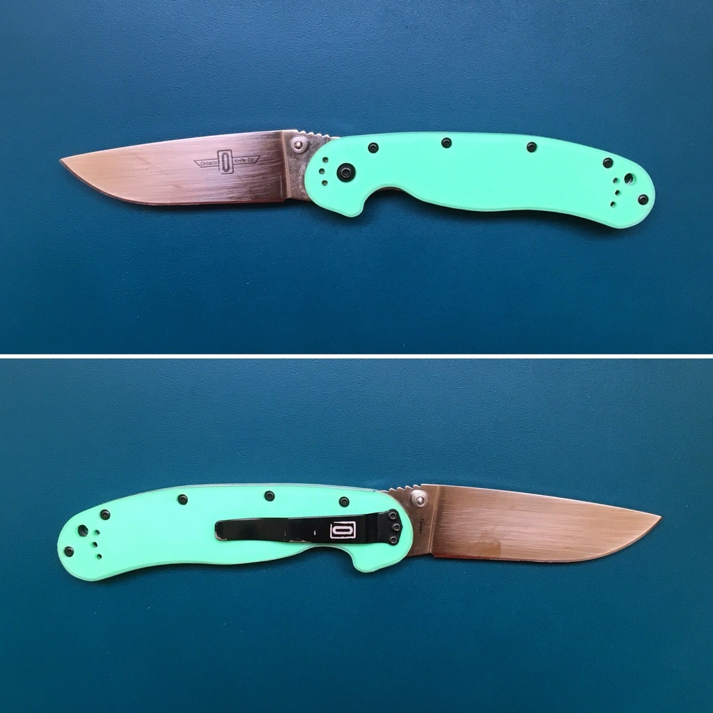 Ontario Knife (ON8838 Rat-1) Scales 