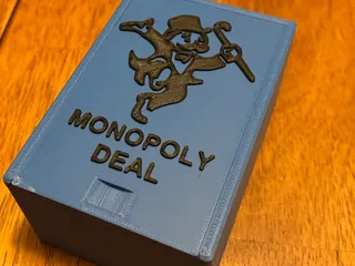 Monopoly Deal Card Game Box by Skewed Perception, Download free STL model