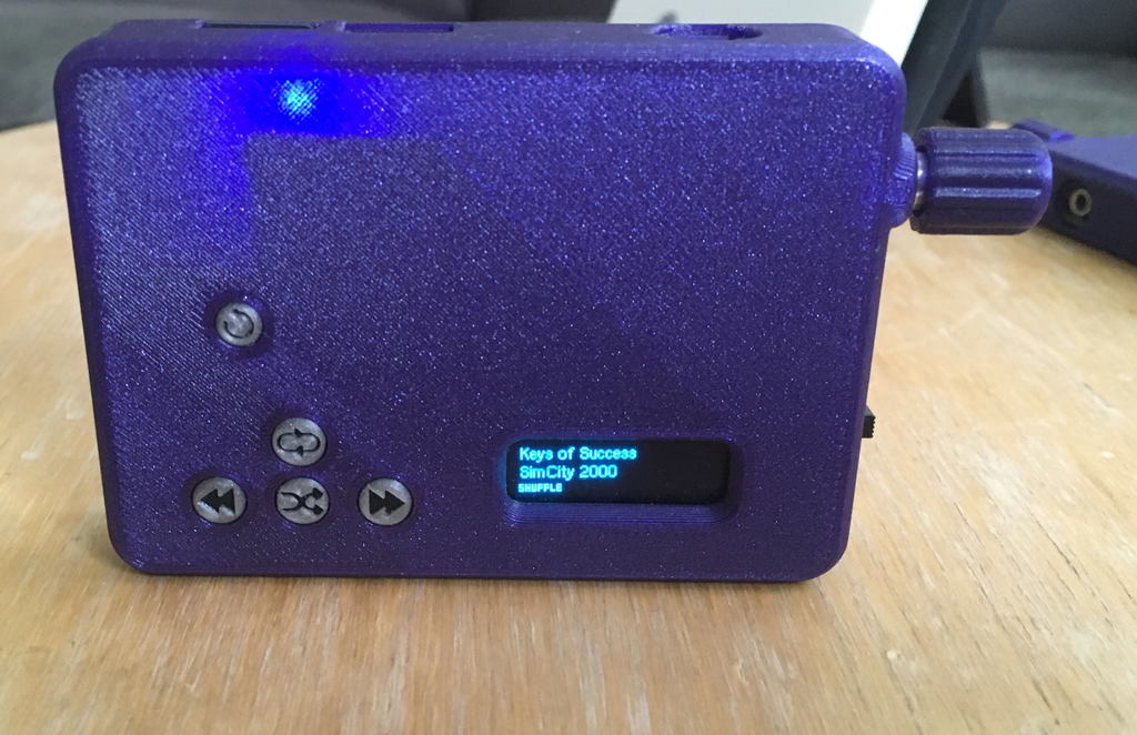 Casing with Buttons for the Throwback Operator - OPL3 VGM Player