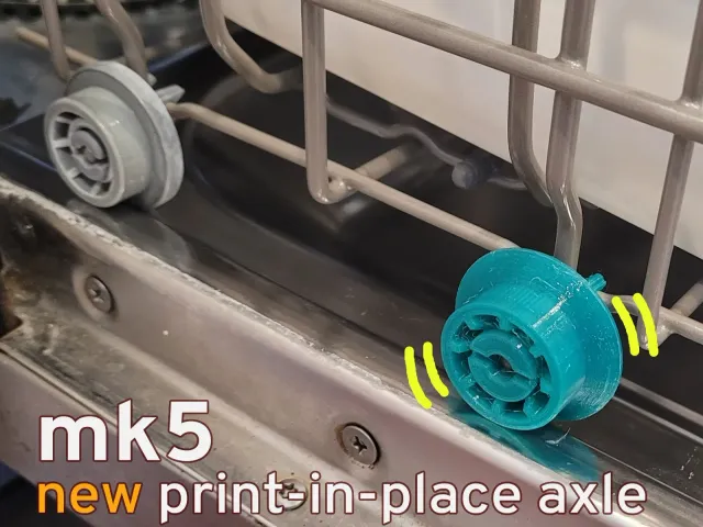 Dishwasher Wheel mk5 (Samsung DD58)