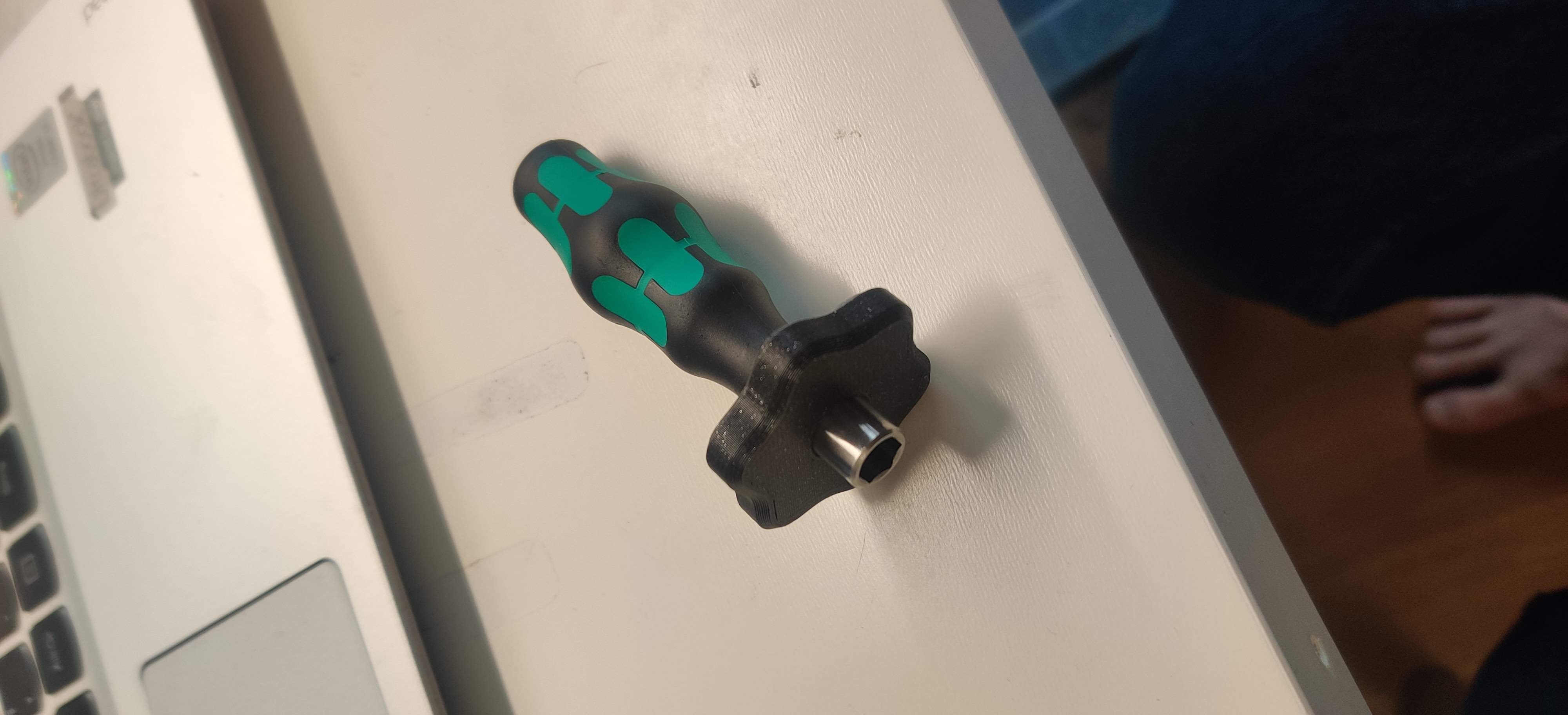 Wera grip adapter, for more power (parametric design)