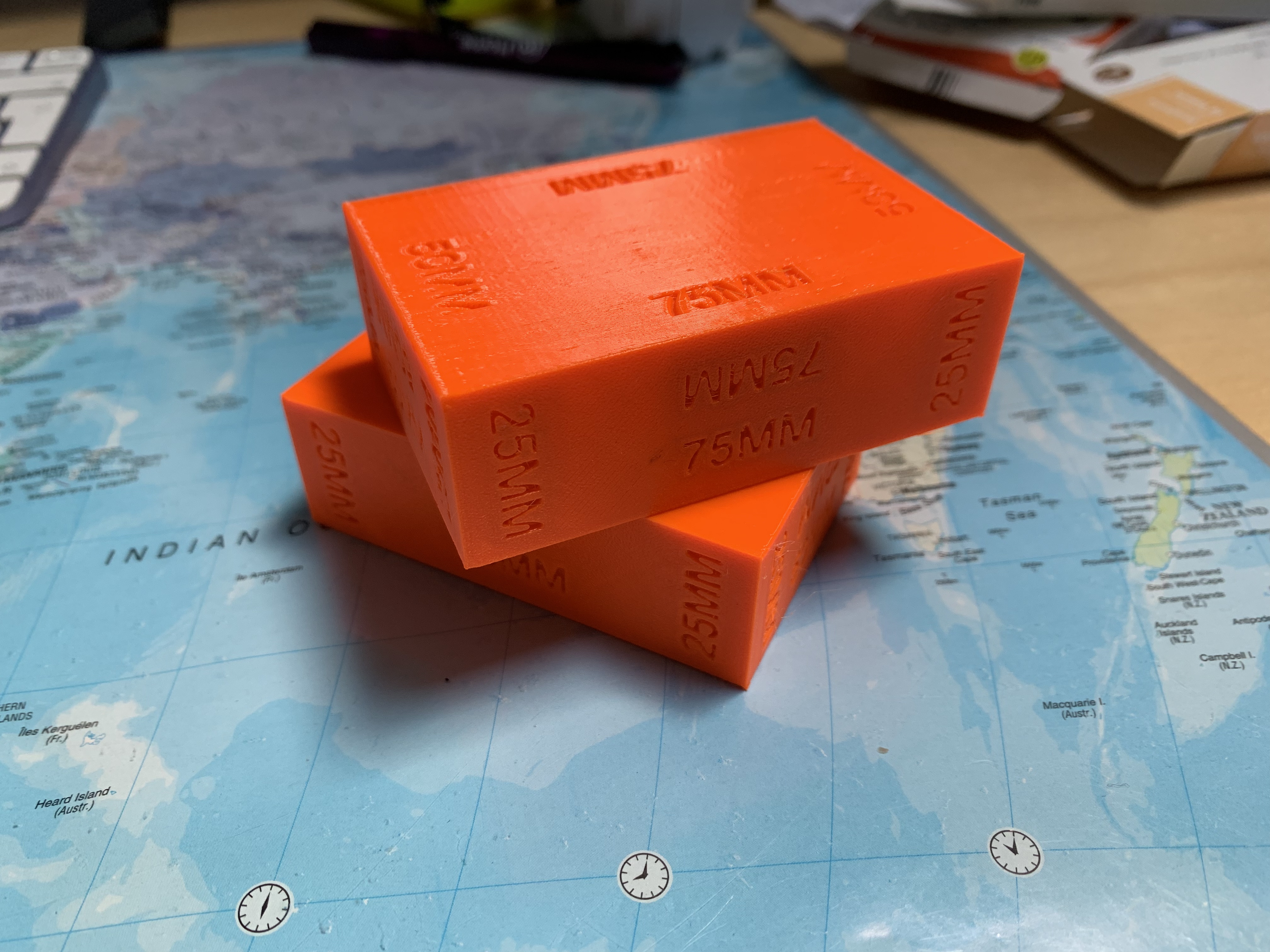 Custom 123 block 25mm/50mm/75mm