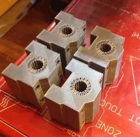 LM8UU Y Axis Linear Bearing and block combined