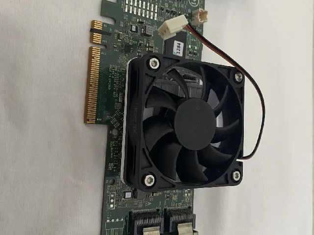 PERC H310 HBA Fan mount for 60mm Fan