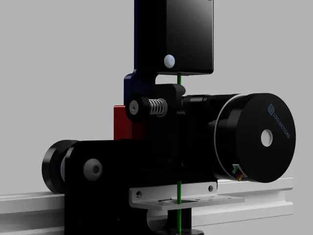 CR-6 filament sensor mount for filament spool top mount solution.