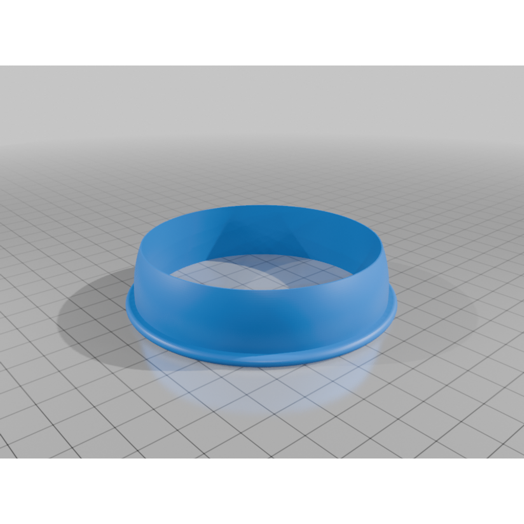 Miniatura 6 do modelo 3D Parametric round cookie cutter generator