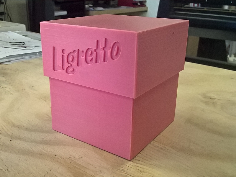 Ligretto card box - for 60mm x 90mm cards