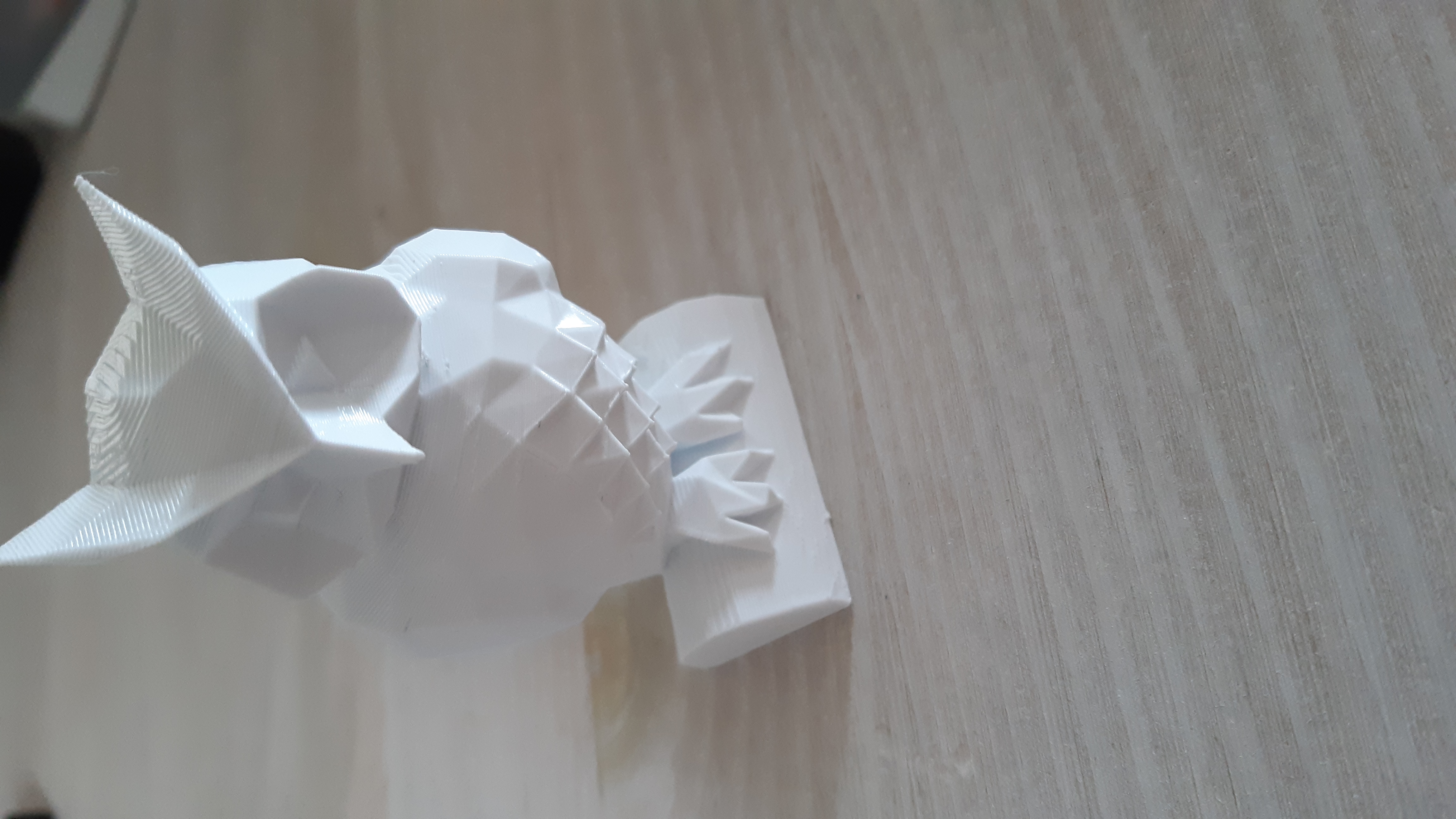 Miniatura 2 do modelo 3D owl low poly