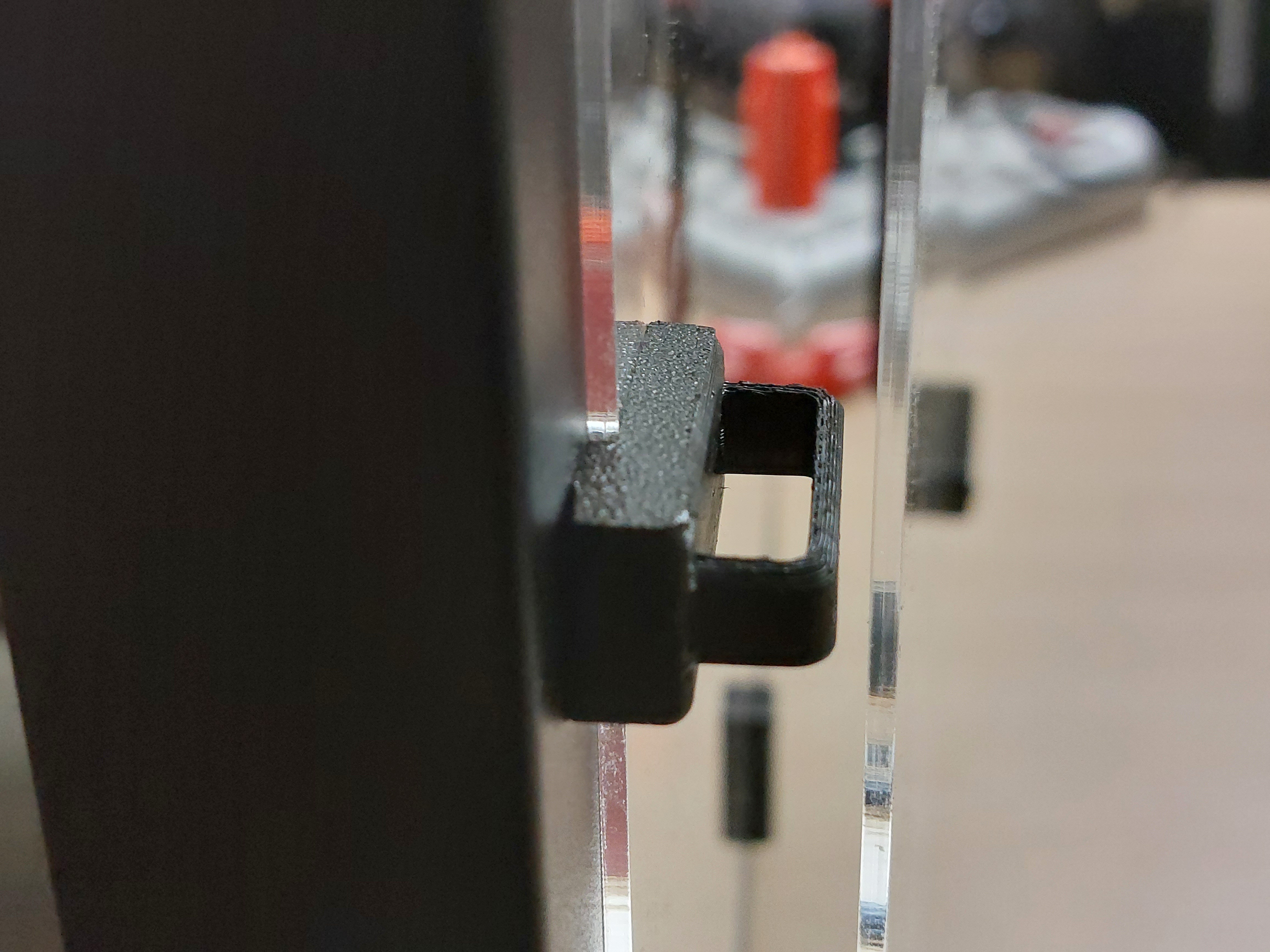 Shorter Magnetic side door locks for Prusa Box by Printer Box