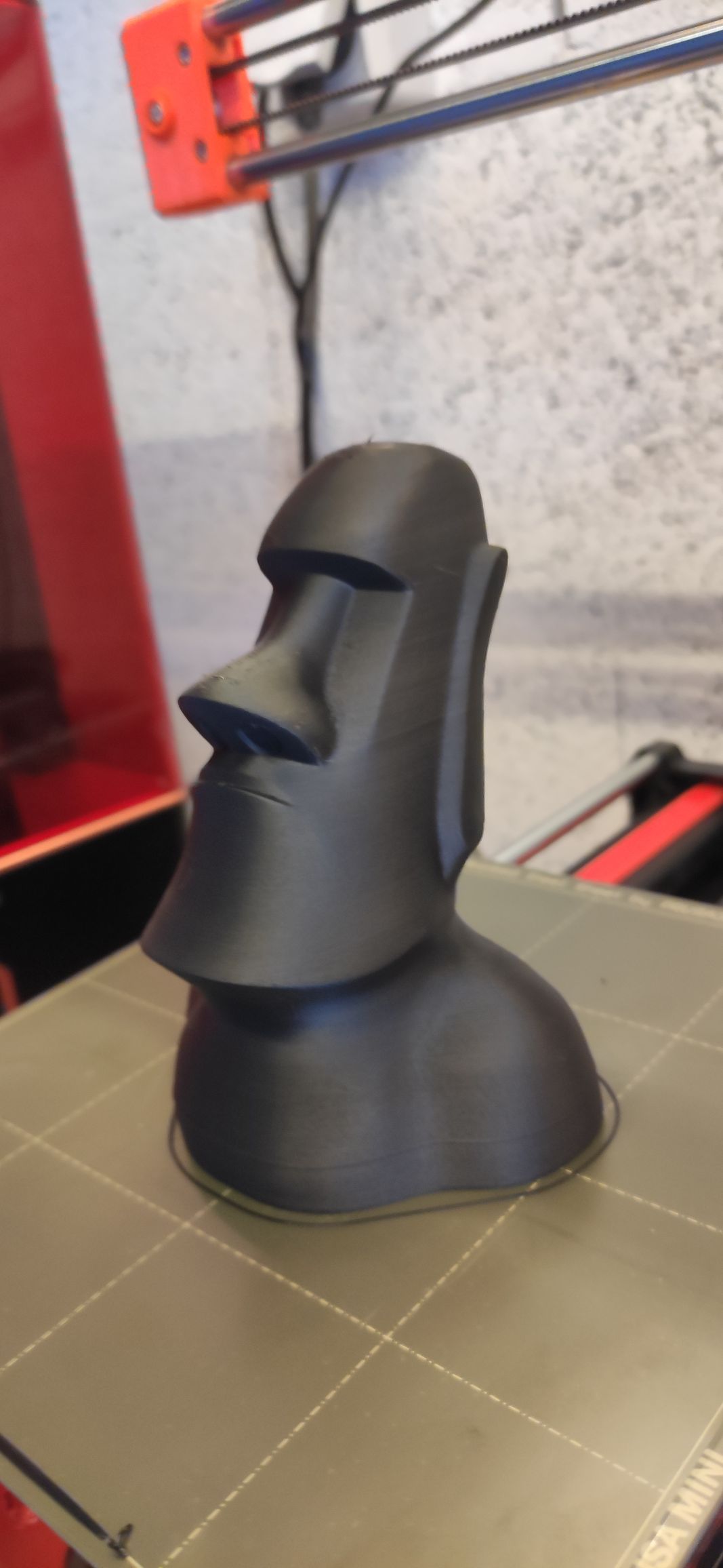 moai en asa, 0% de remplissage, deux parois