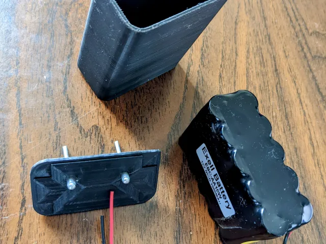 Canon S-12 Battery Shell