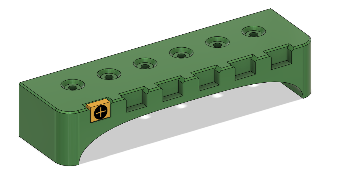 Screwdriver holder (wall mounted) by Jan Vejtasa Download free STL