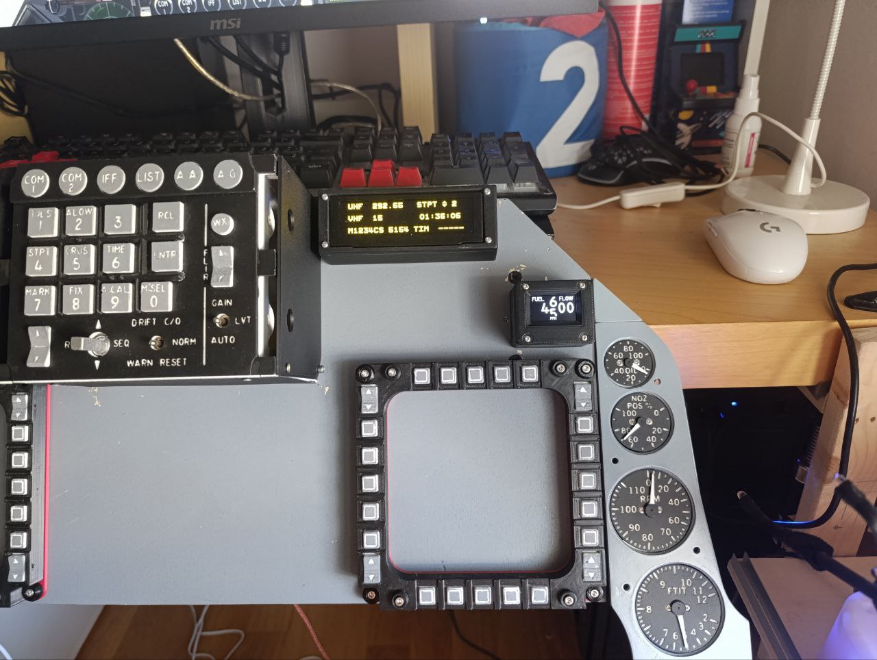 F16 FFI on 1.3" SSD1306 IIC