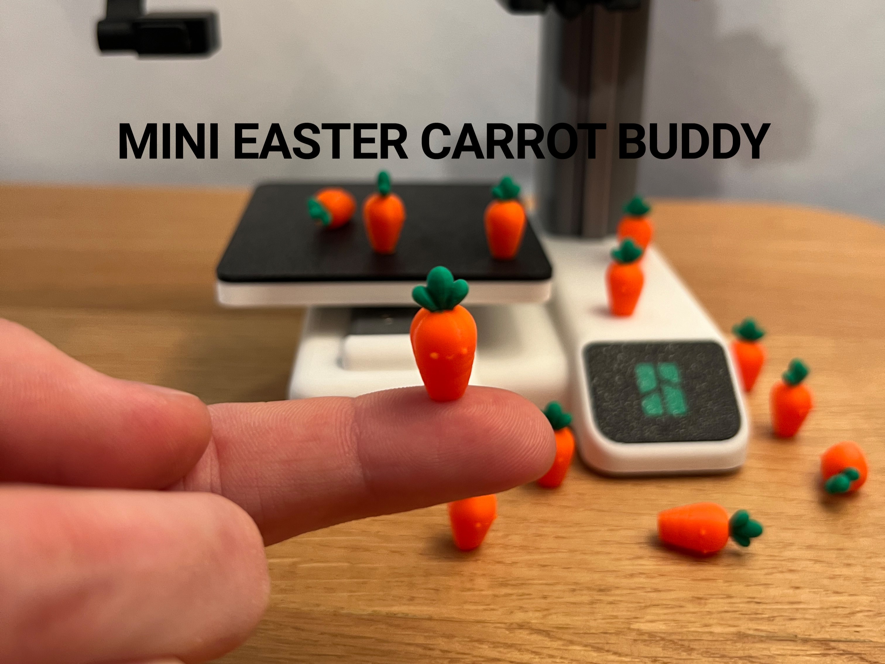 Mini Easter Carrot Buddy