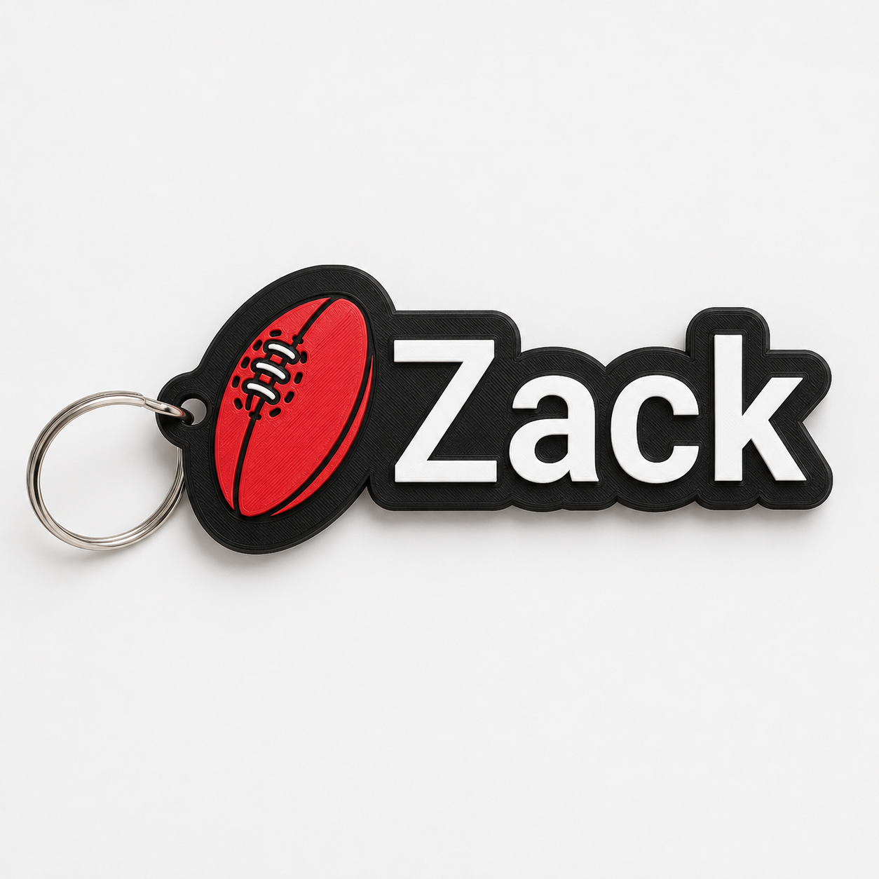 Zack's AFL name tag