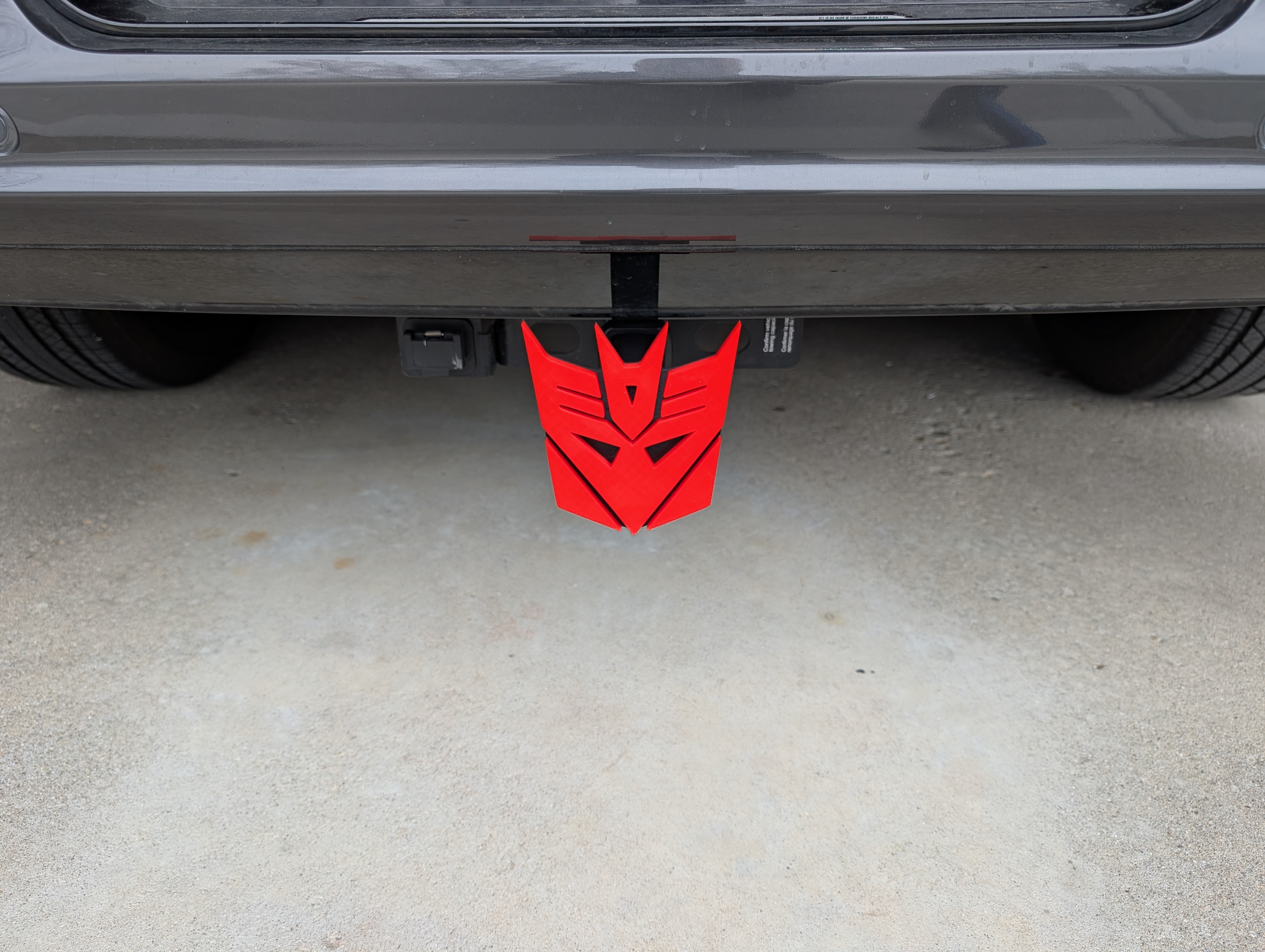 Transformers 1 1/4" (1.25") Trailer Hitch Cover