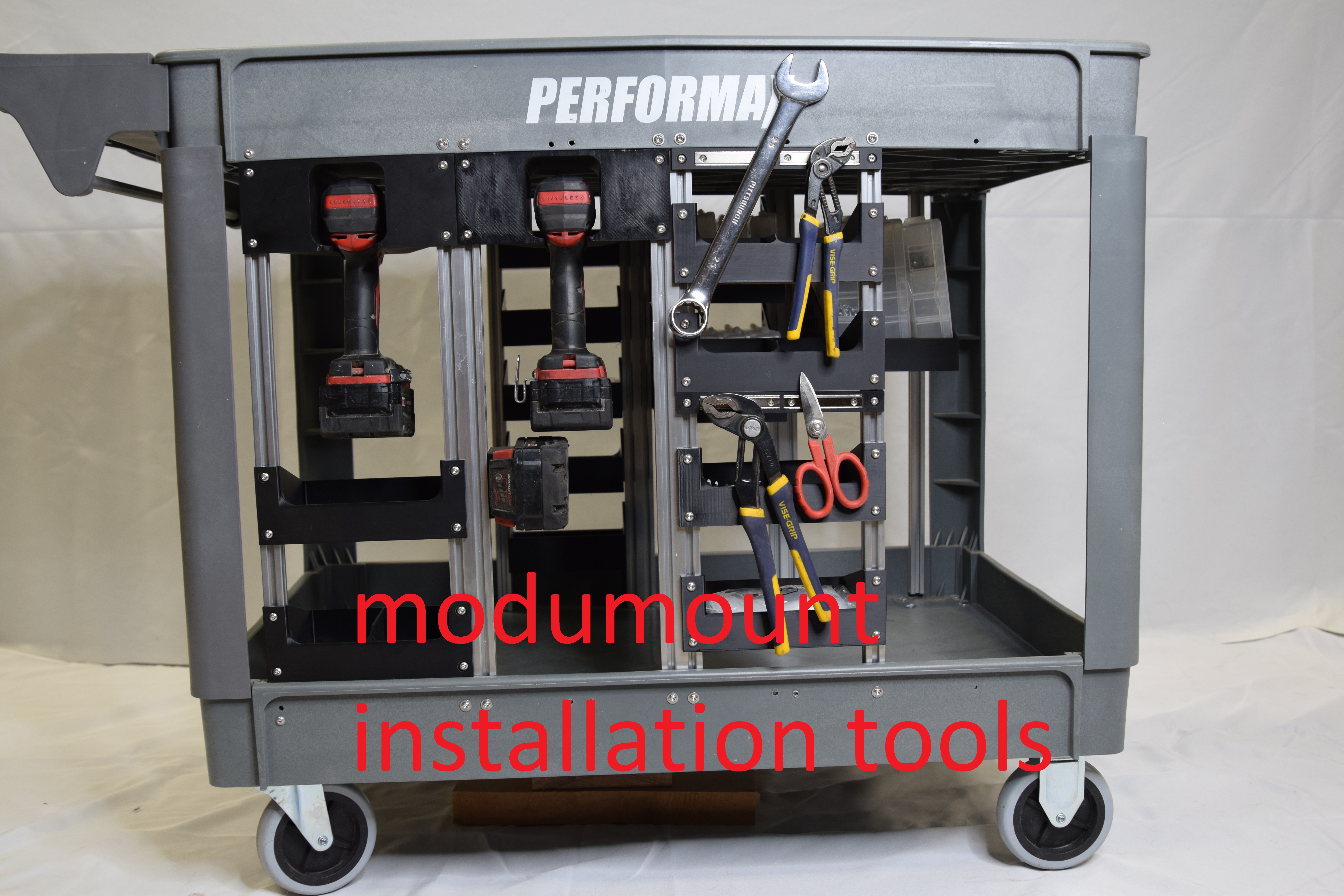 installation tools modumount cart system