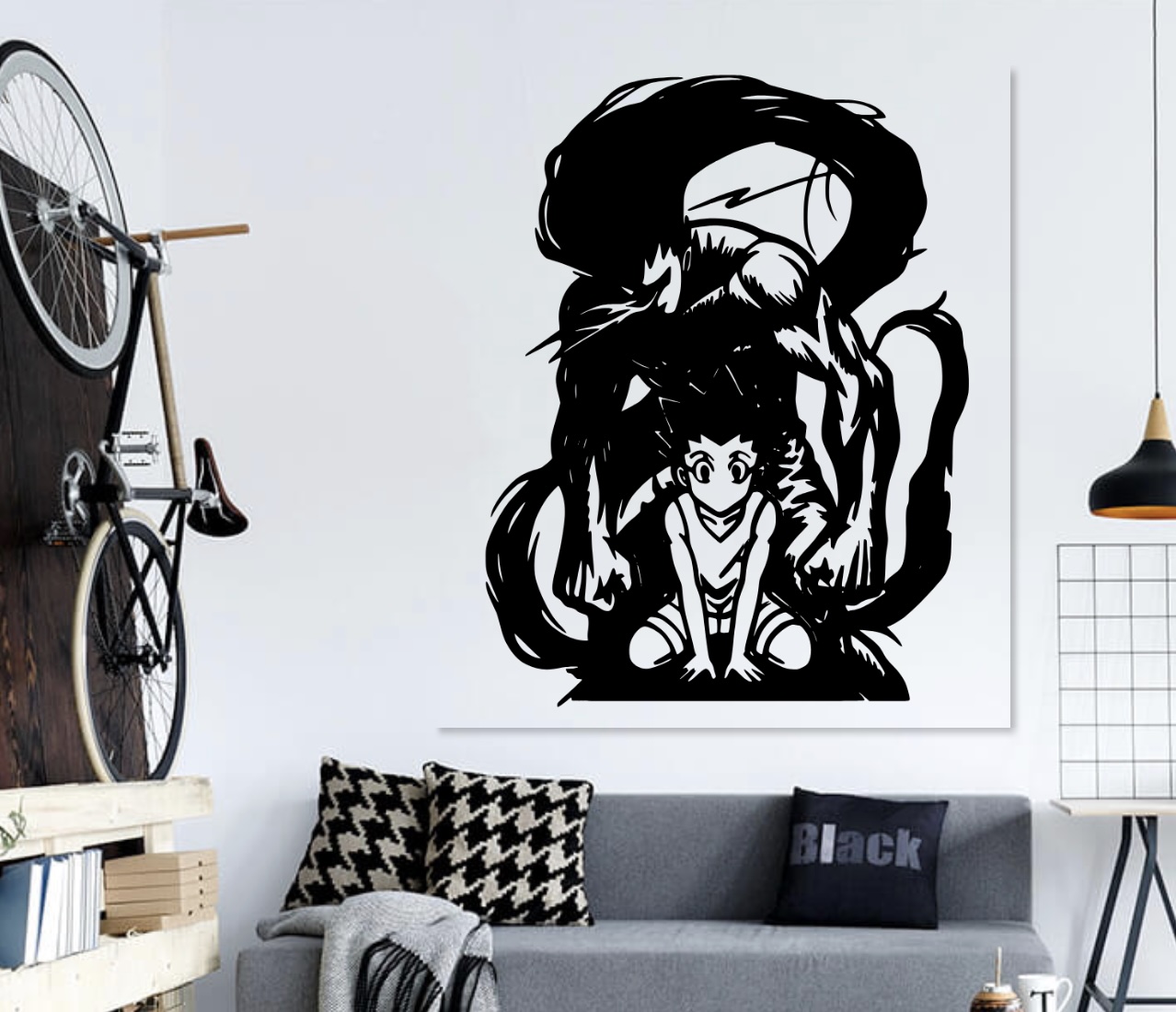 Hunter x Hunter - Gon Rage 2d wall art
