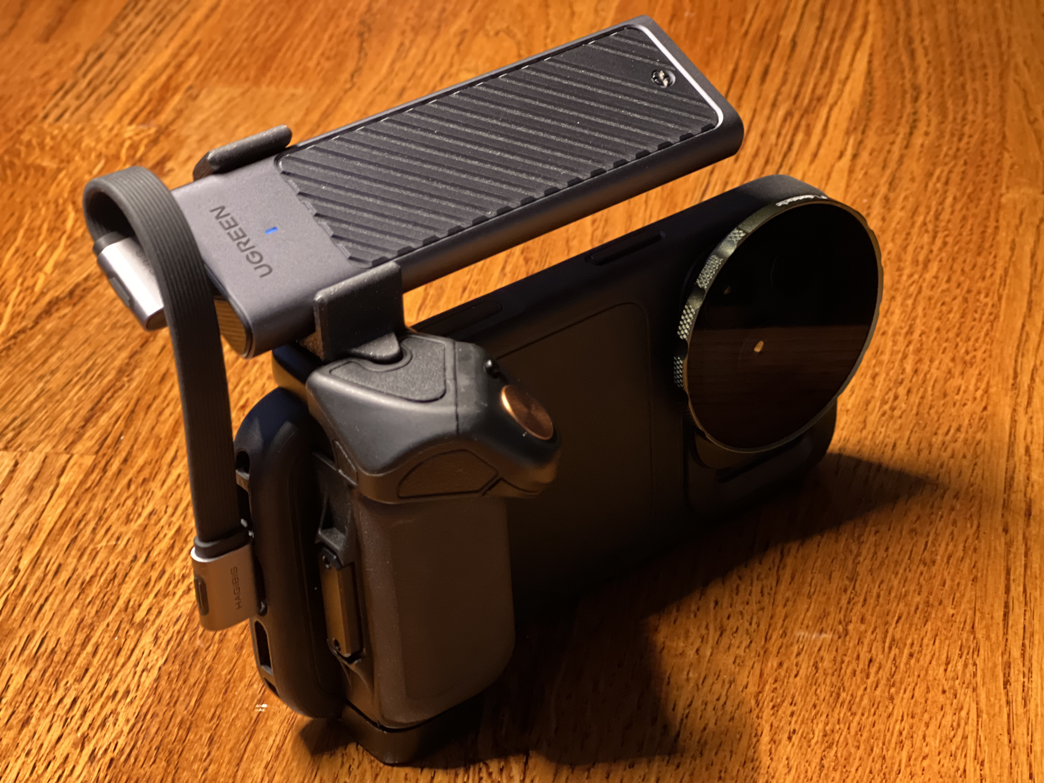 Polarpro Litechaser 17 grip SSD holder