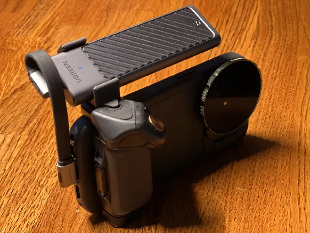 Polarpro Litechaser 17 grip SSD holder