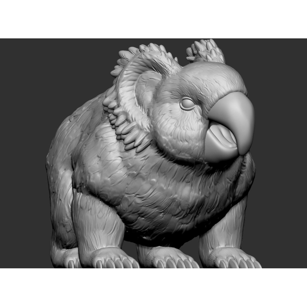 Miniatura 7 do modelo 3D Parrotbear
