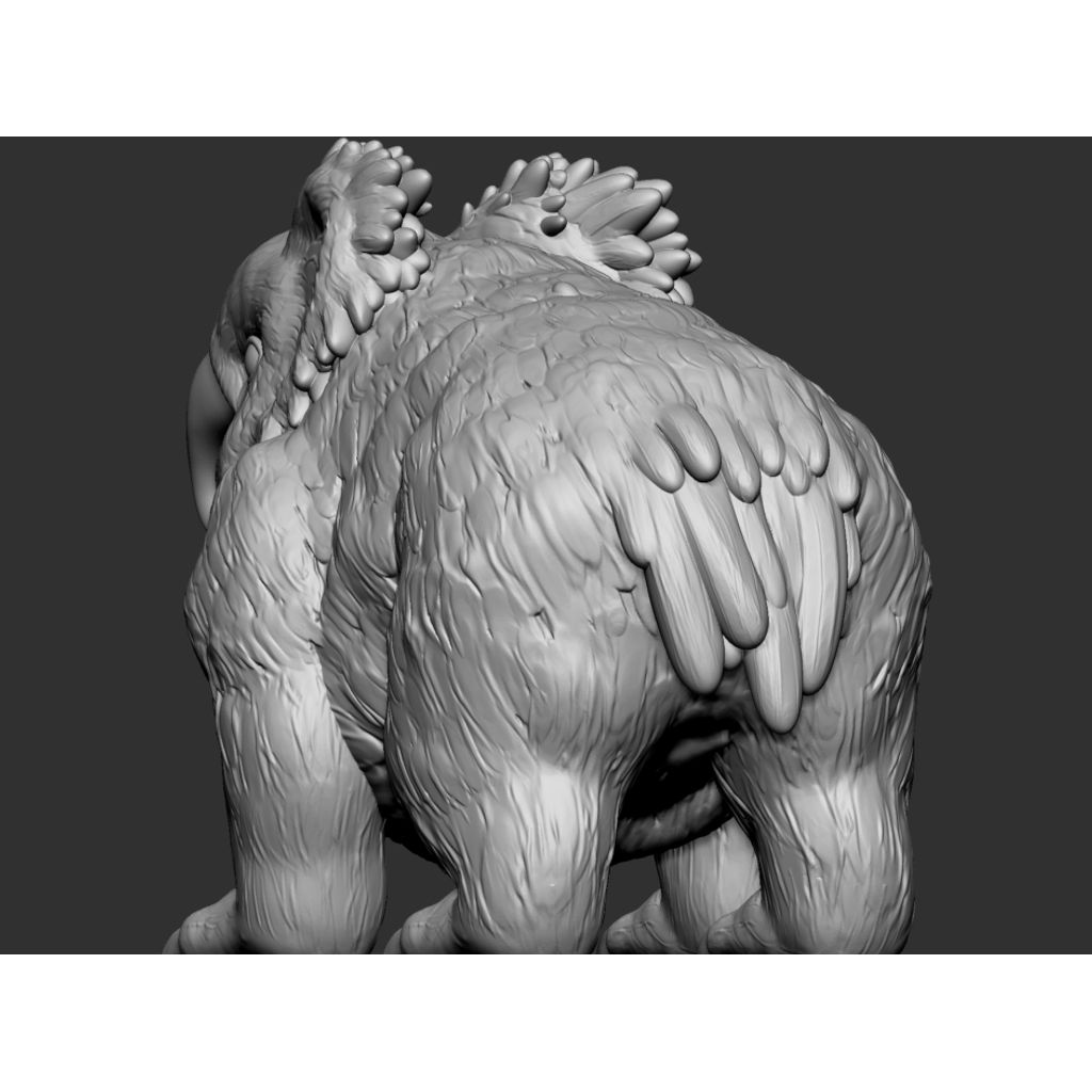 Miniatura 6 do modelo 3D Parrotbear