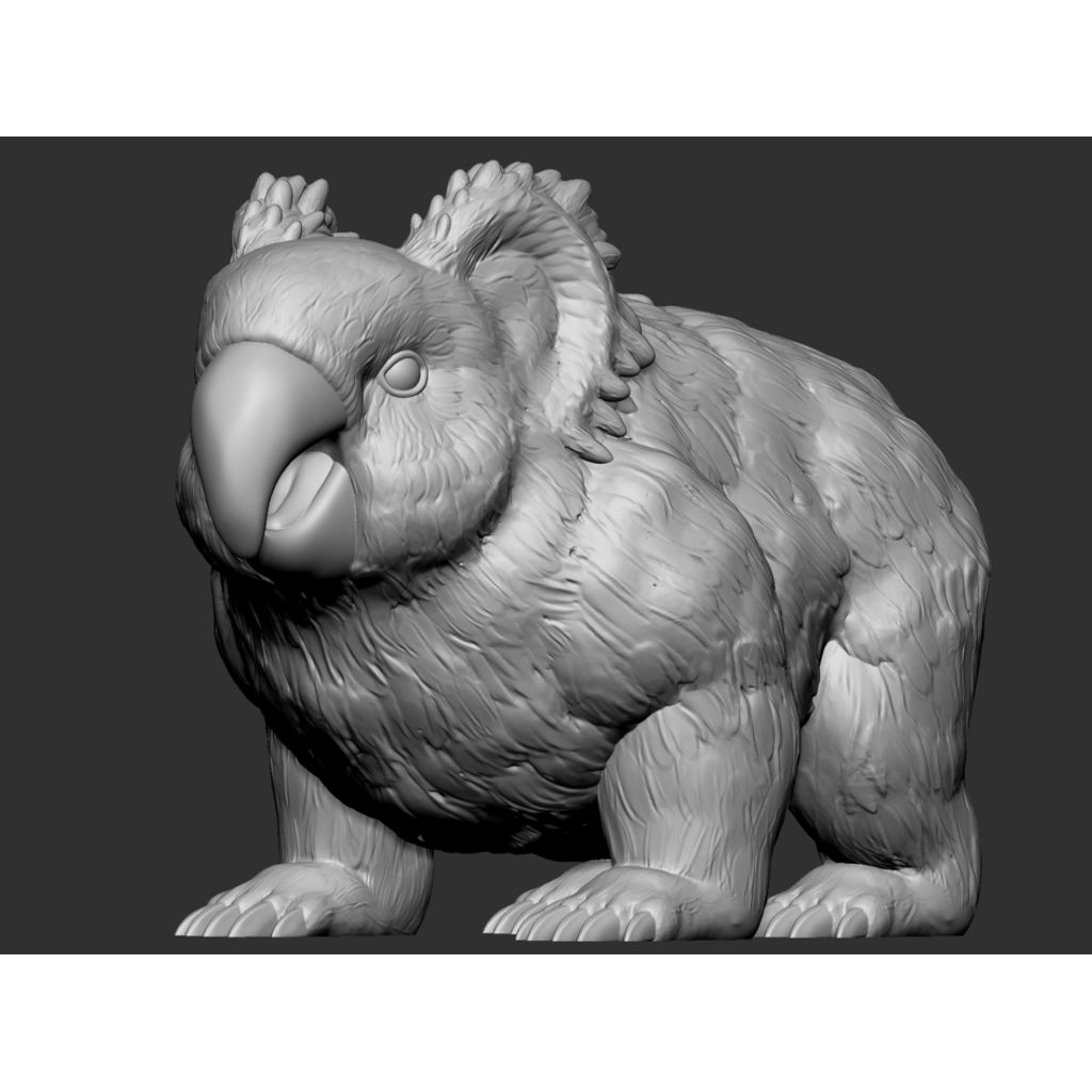 Miniatura 3 do modelo 3D Parrotbear