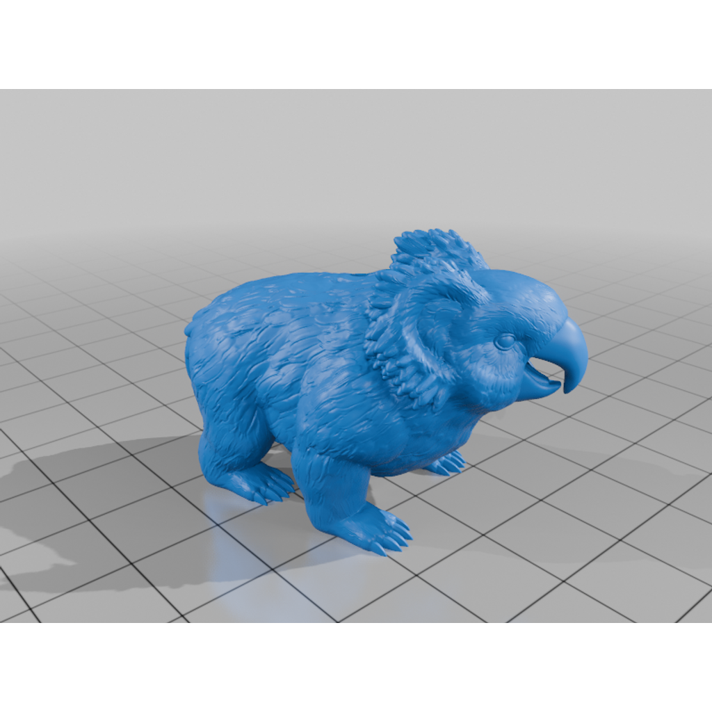 Miniatura 4 do modelo 3D Parrotbear