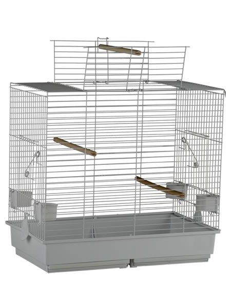 Comedero jaula de loros