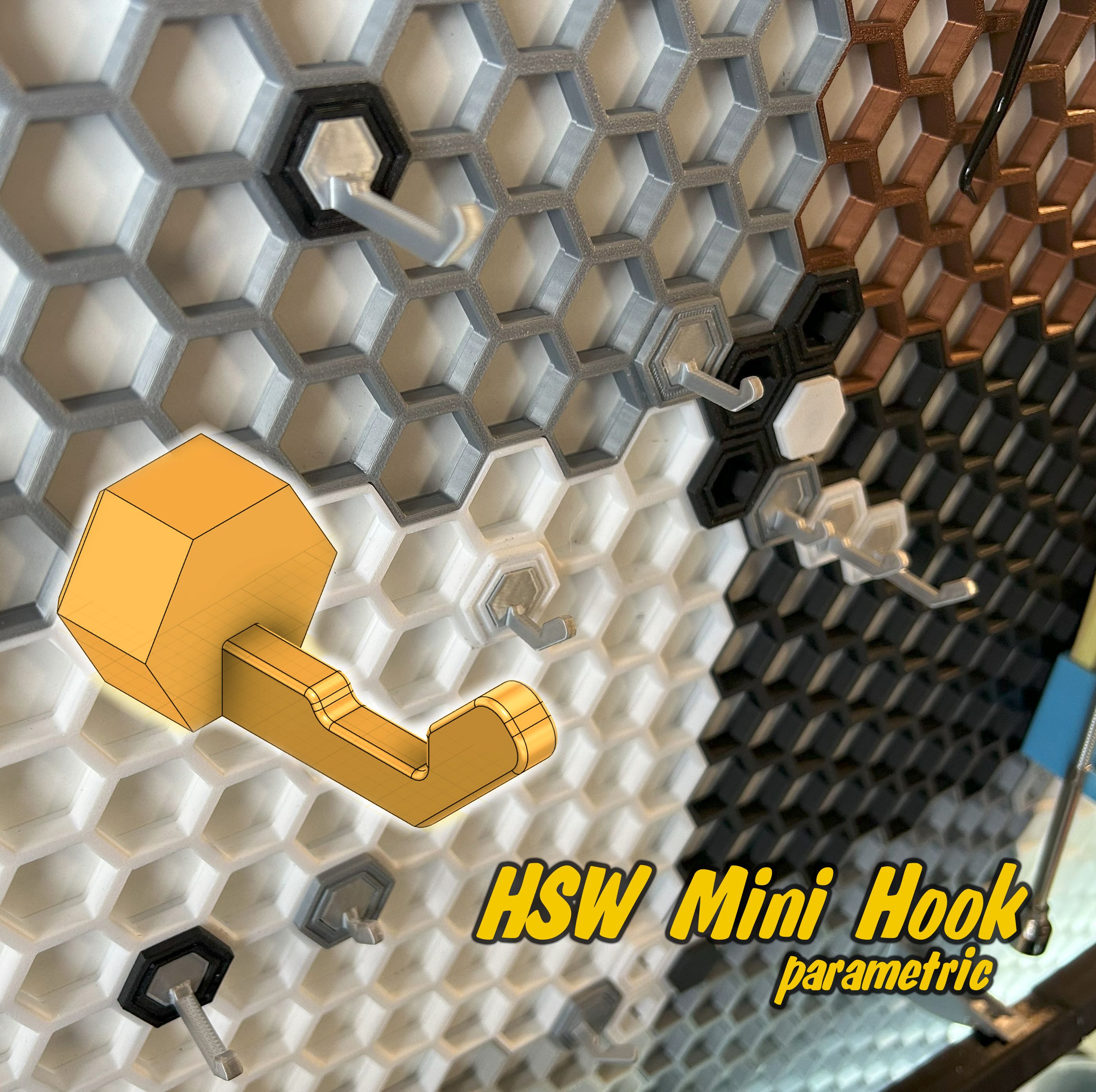 HSW Mini Hook, Strong, Parametric