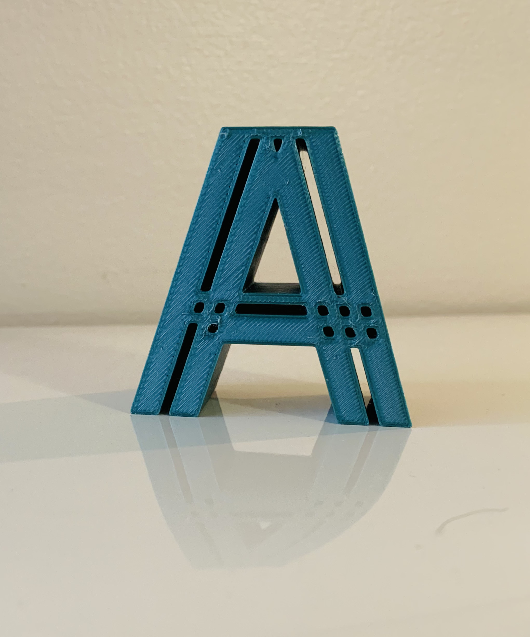 3D Alphabet - Letter A