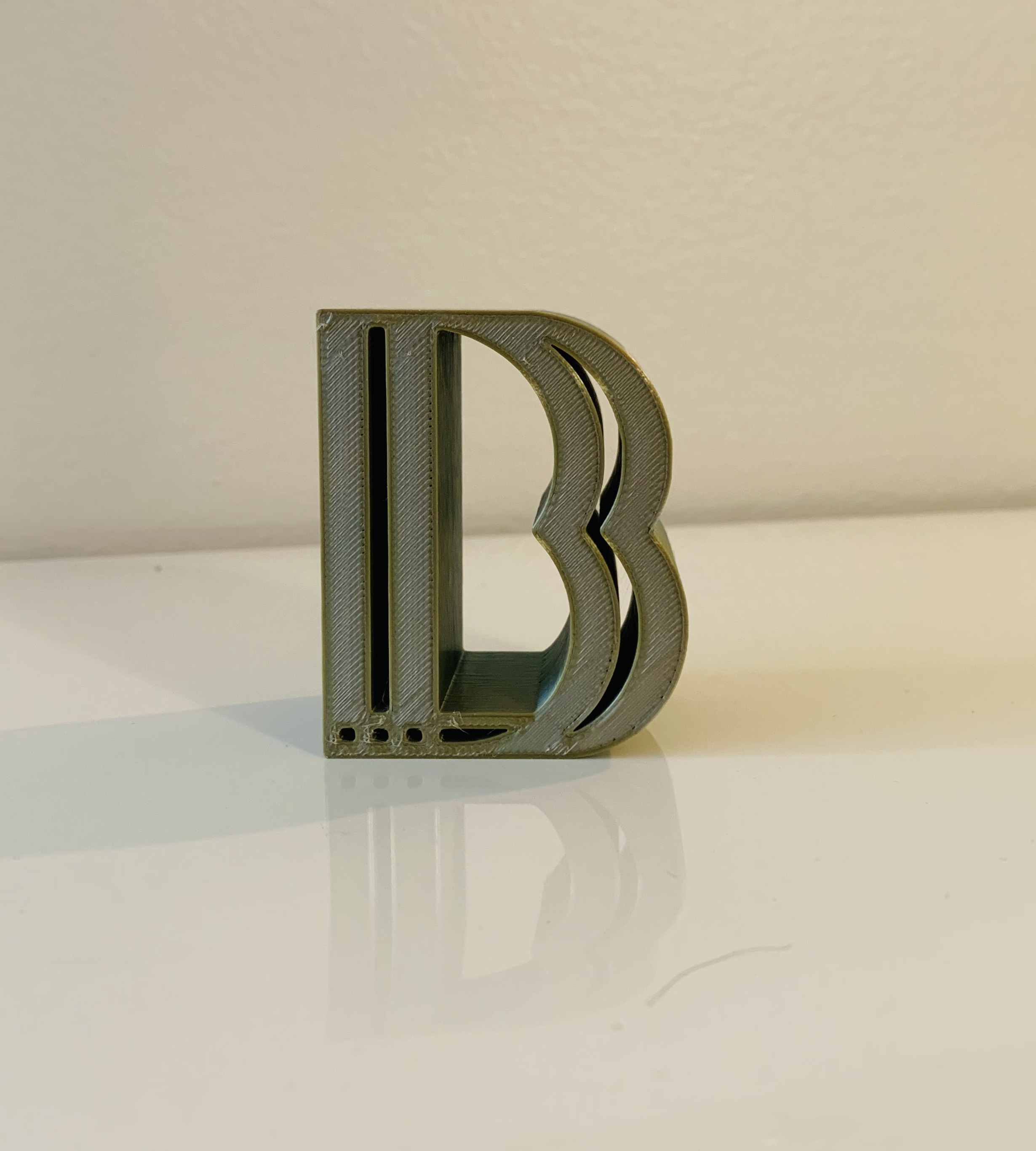 3D Alphabet - Letter B