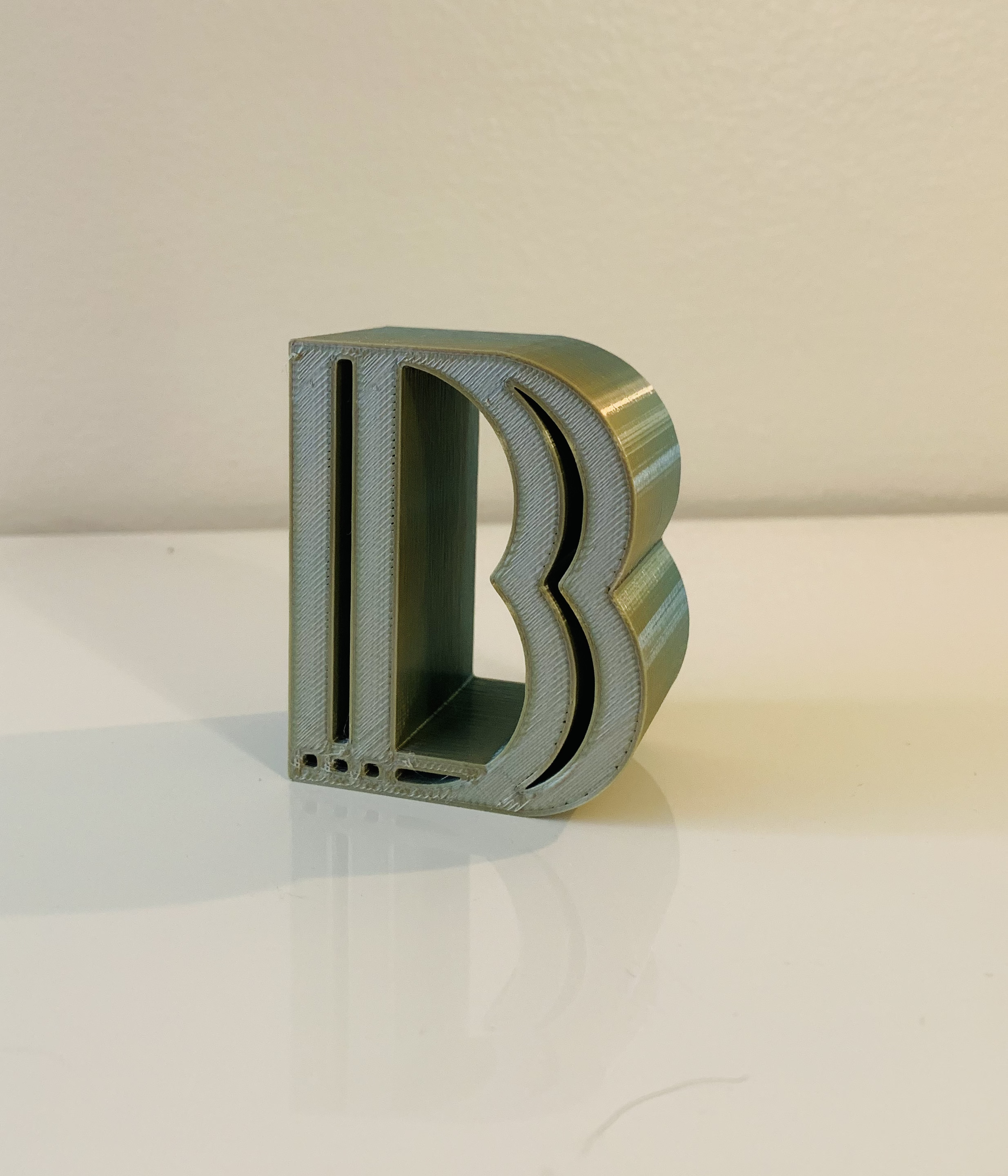 3D Alphabet - Letter B By Art G | Download Free STL Model | Printables.com