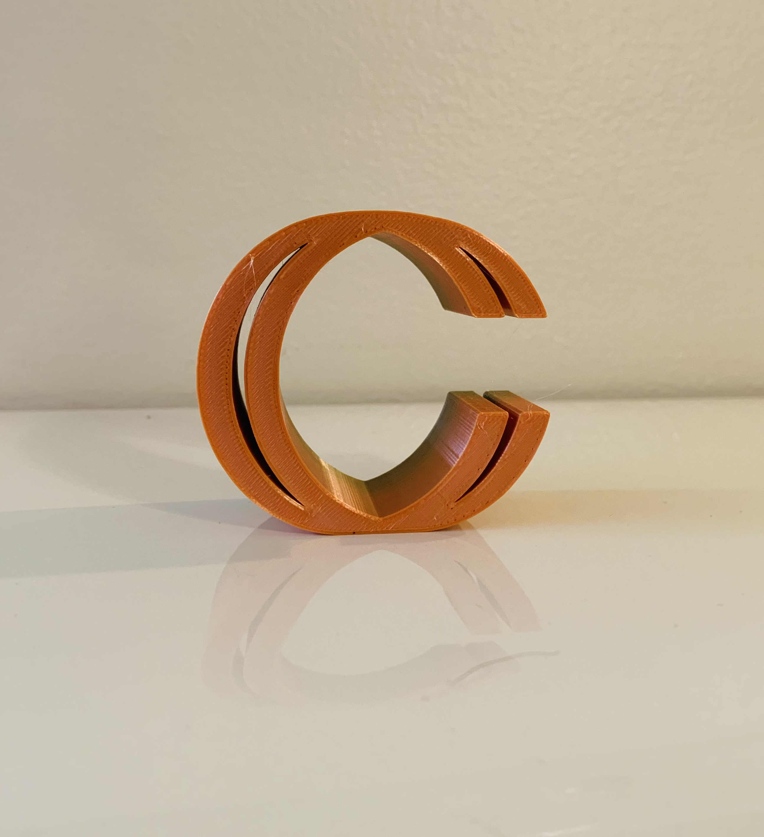 3D Alphabet - Letter C