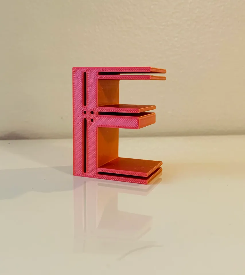 3D file LETTER E box・Template to download and 3D print・Cults