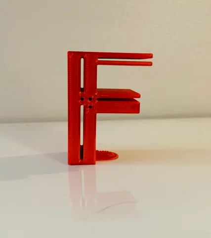 3D Alphabet - Letter F