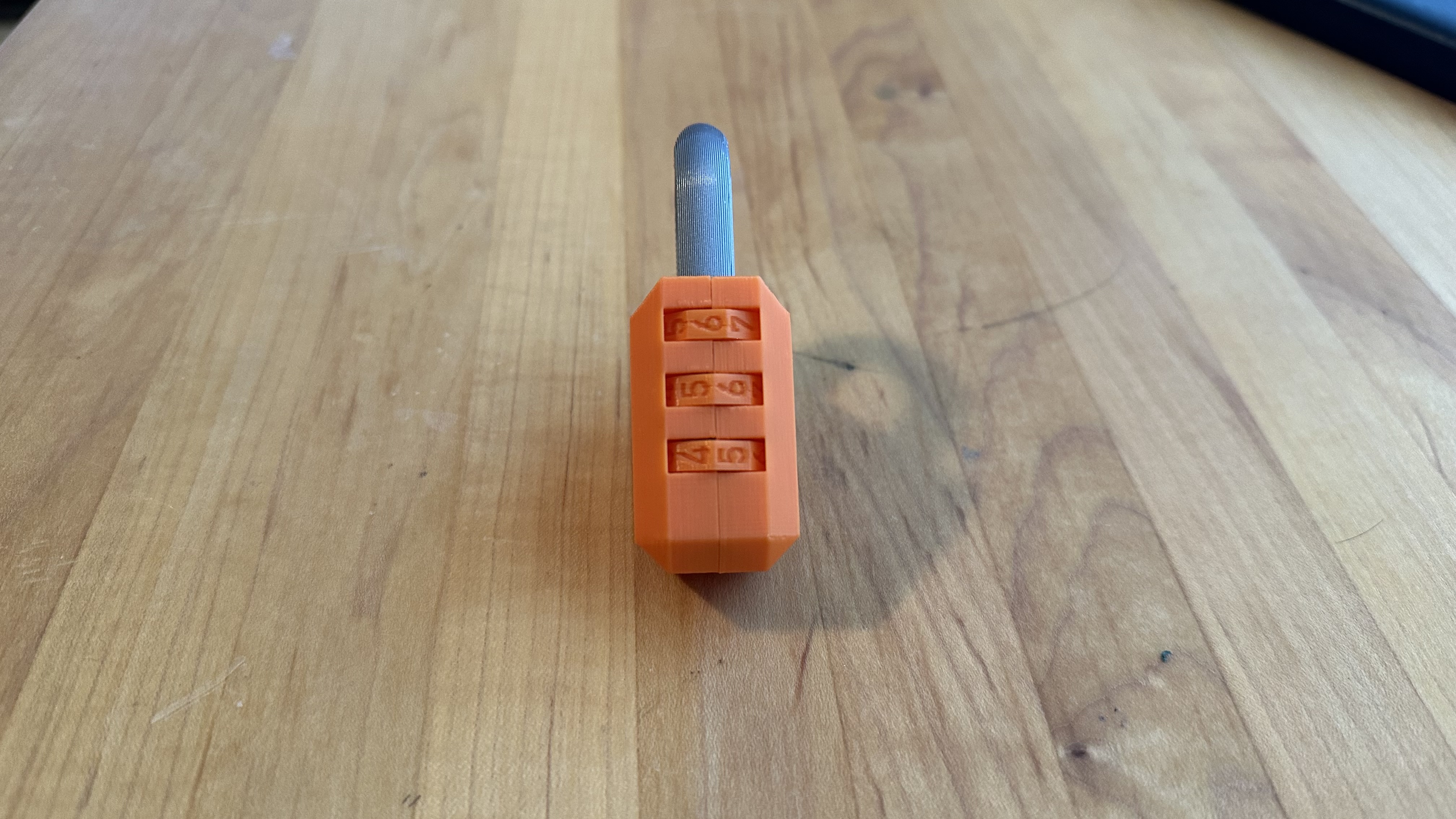 Miniatura 4 do modelo 3D Combination Lock