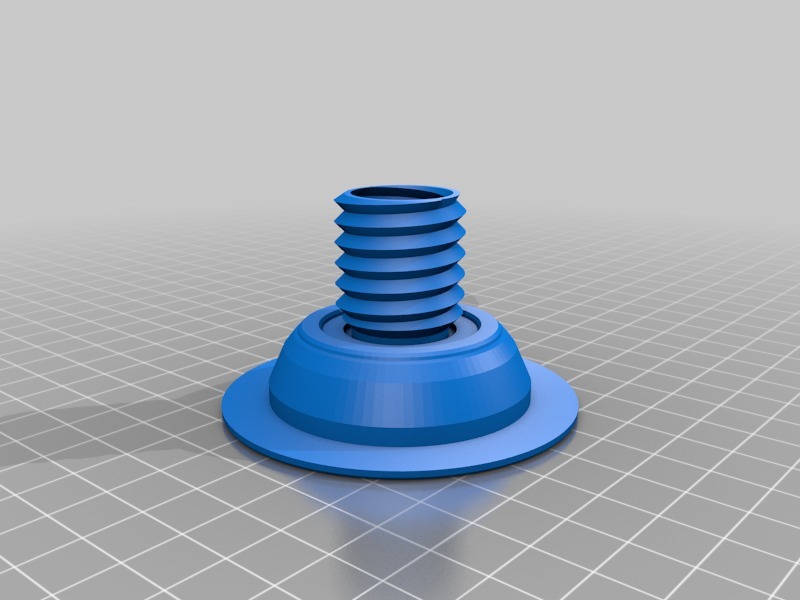 Miniatura 3 do modelo 3D Threaded Spool Hub