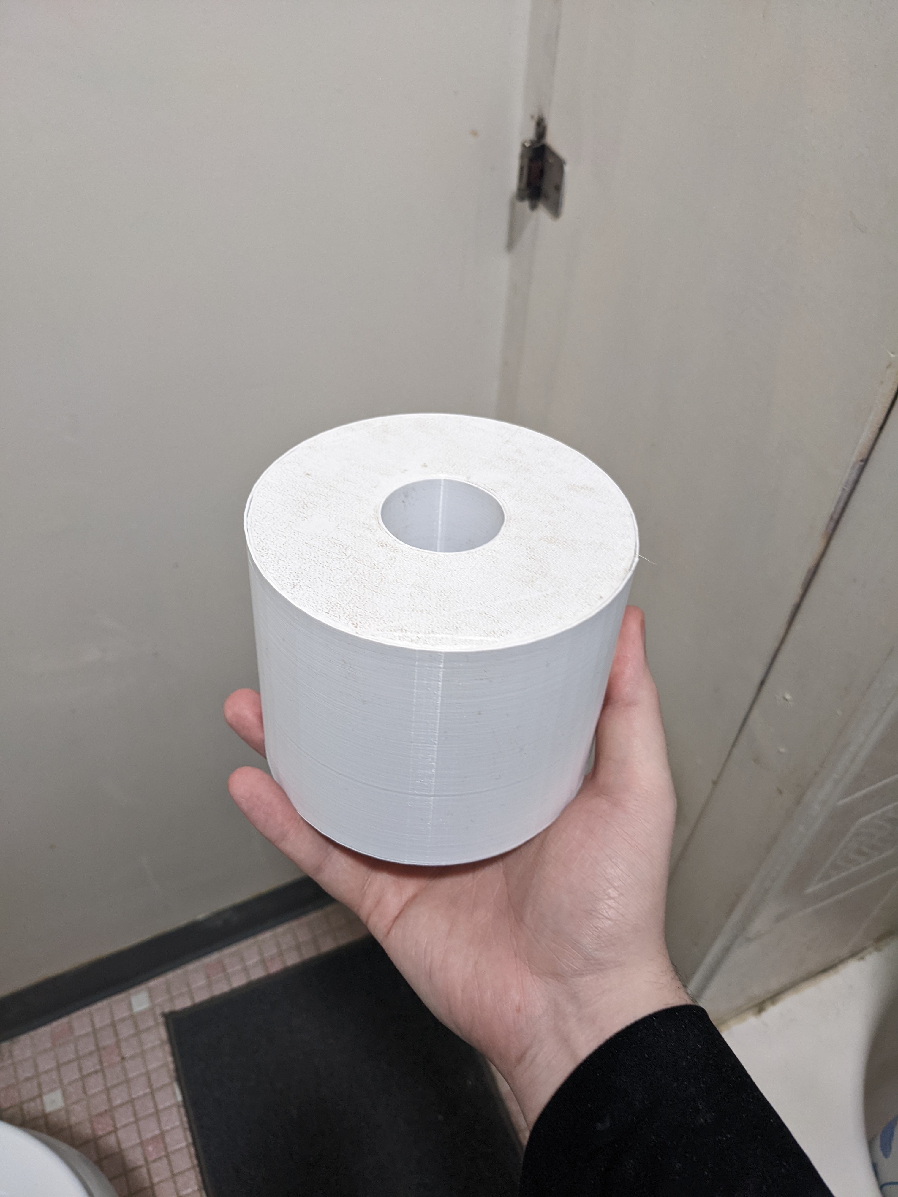 Toilet paper weight for TP holder
