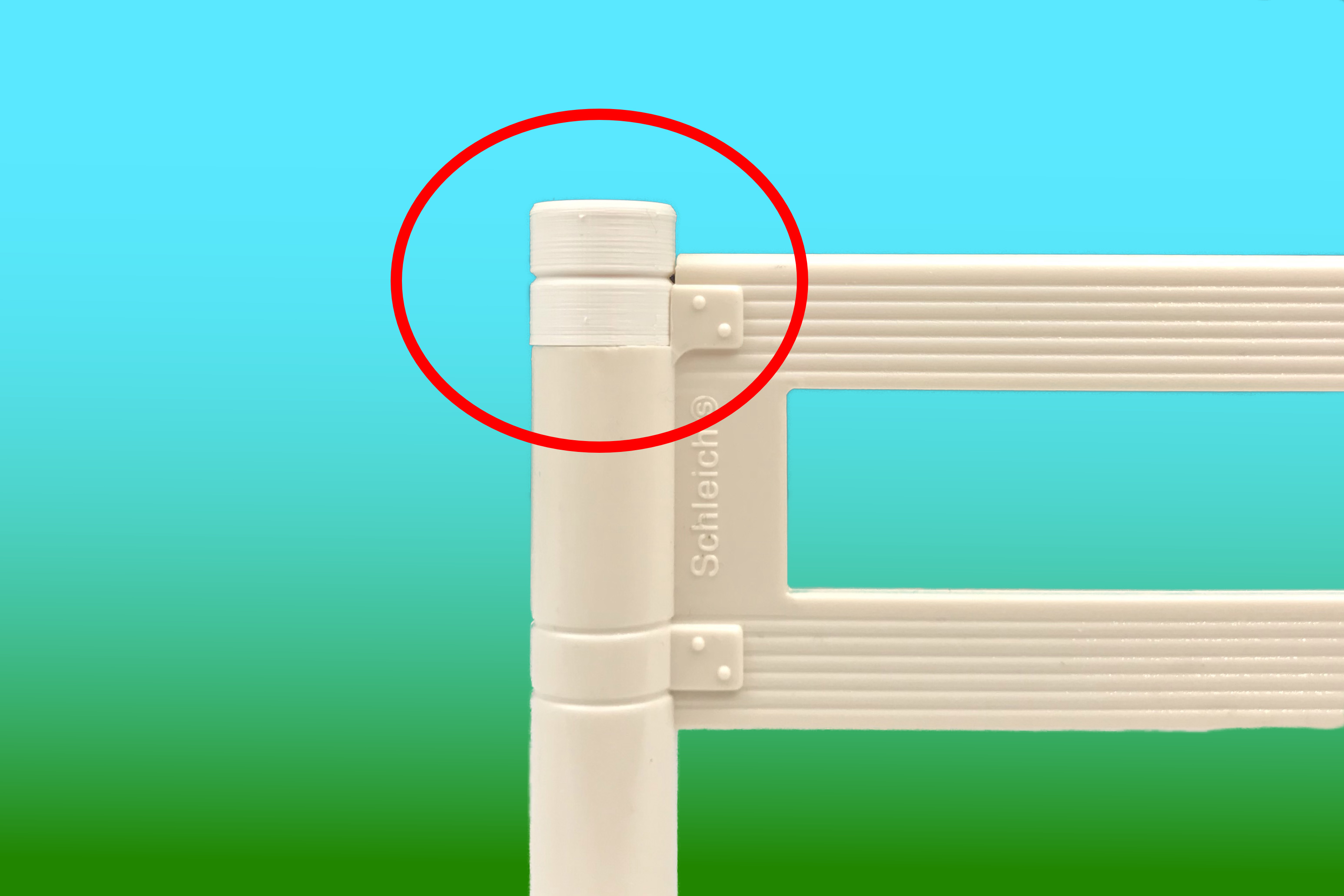 Replacement Pin for Schleich Fence Post / Ersatzpin für Schleich Zaumpfahl 40186