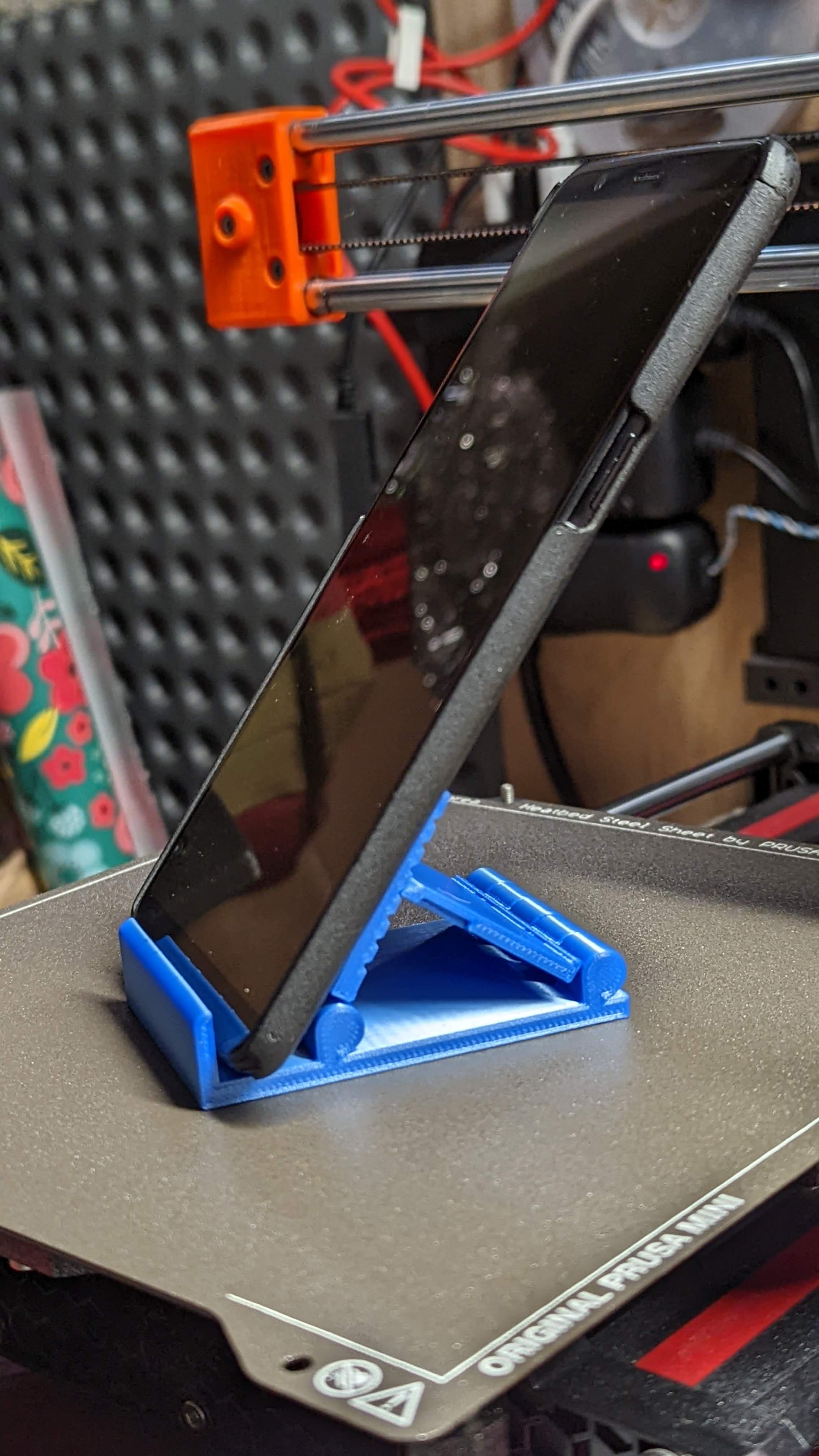 Minimalist Ultra-Portable Folding Phone Stand