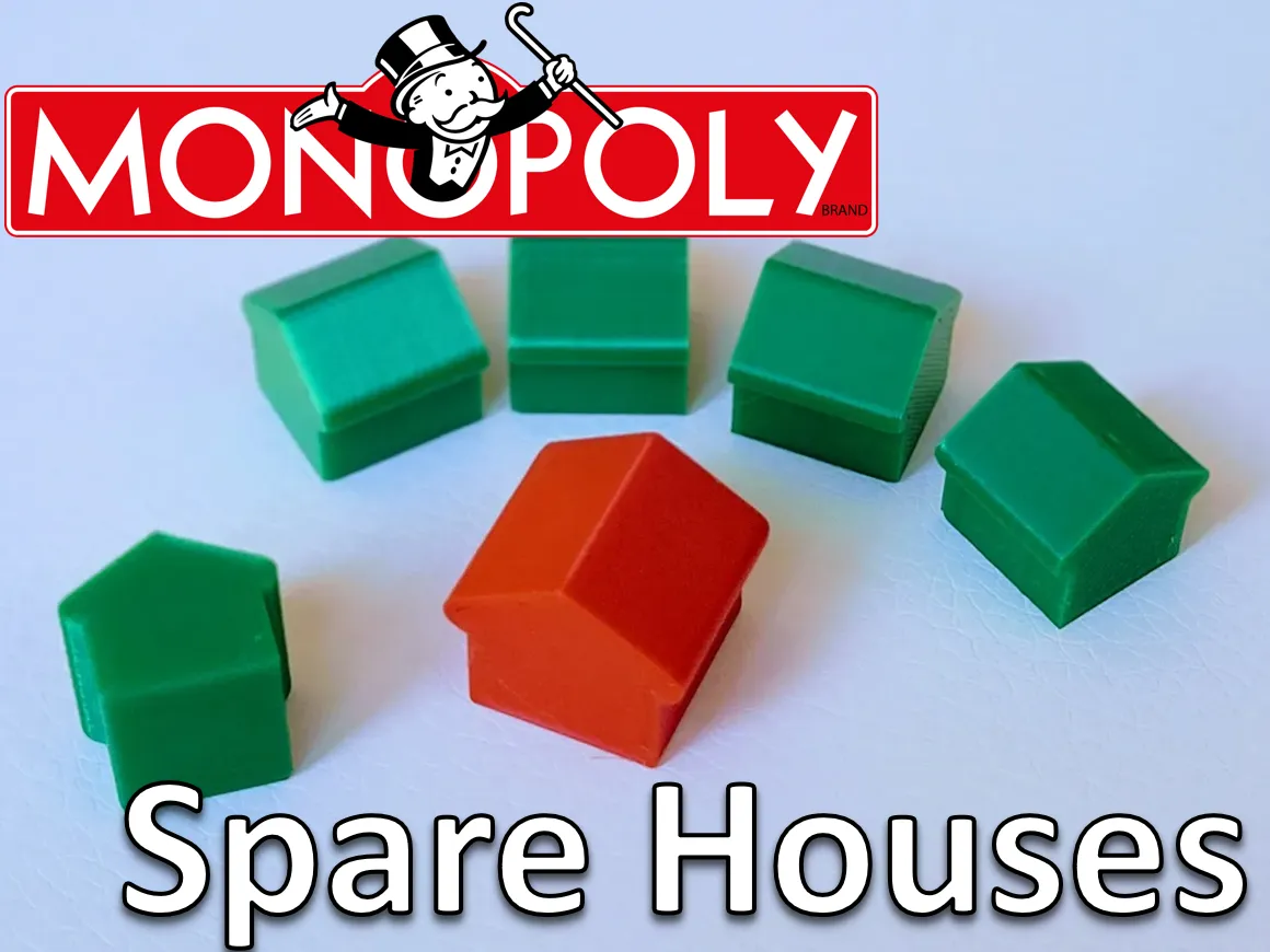 Monopoly - Original Houses and Hotels by Olo Deepdelver