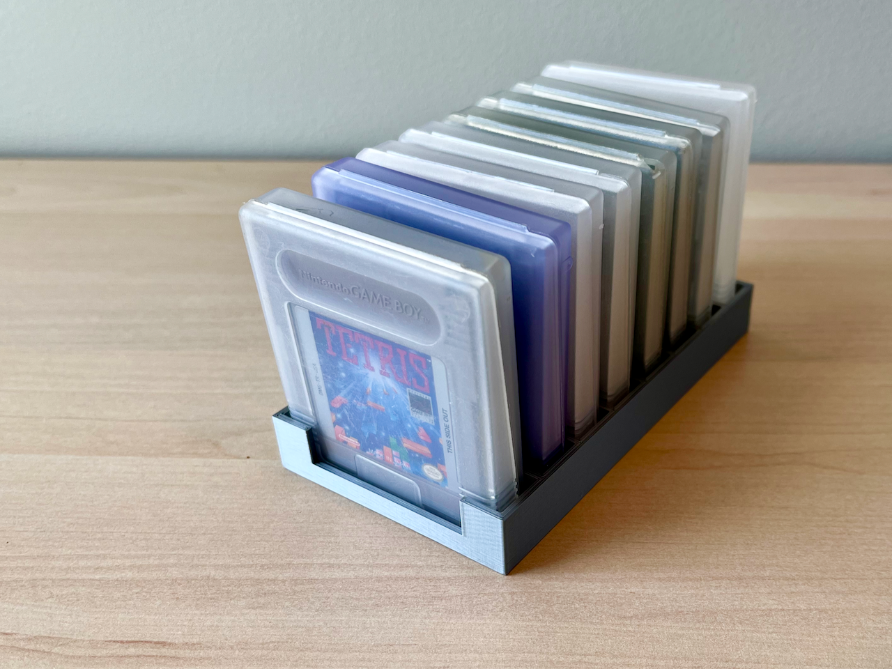 Gameboy cartridge tray