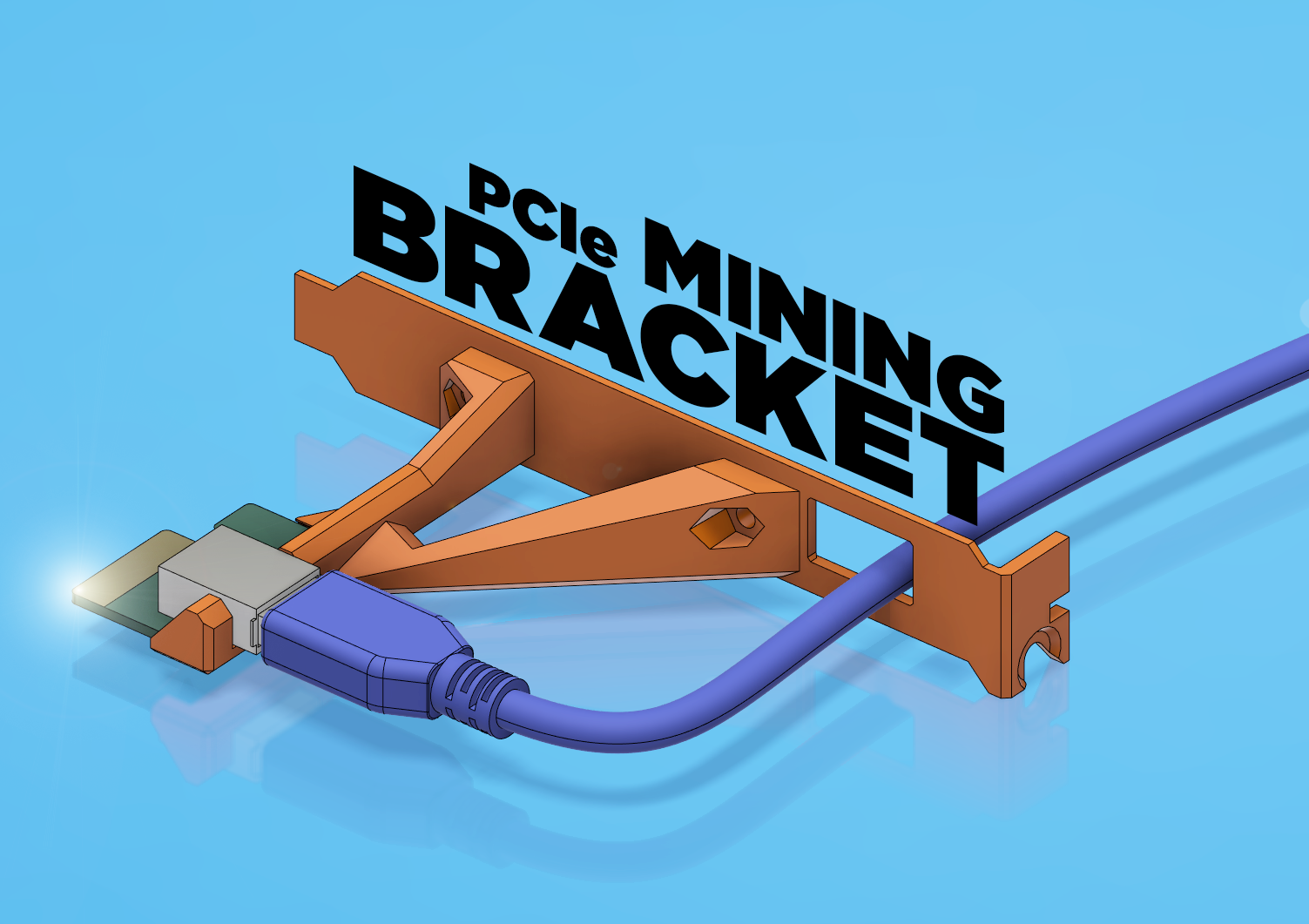PCIe Mining Bracket
