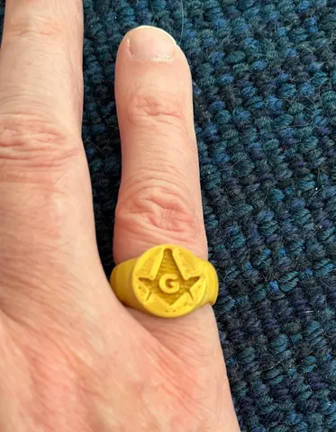 Prop Freemason ring