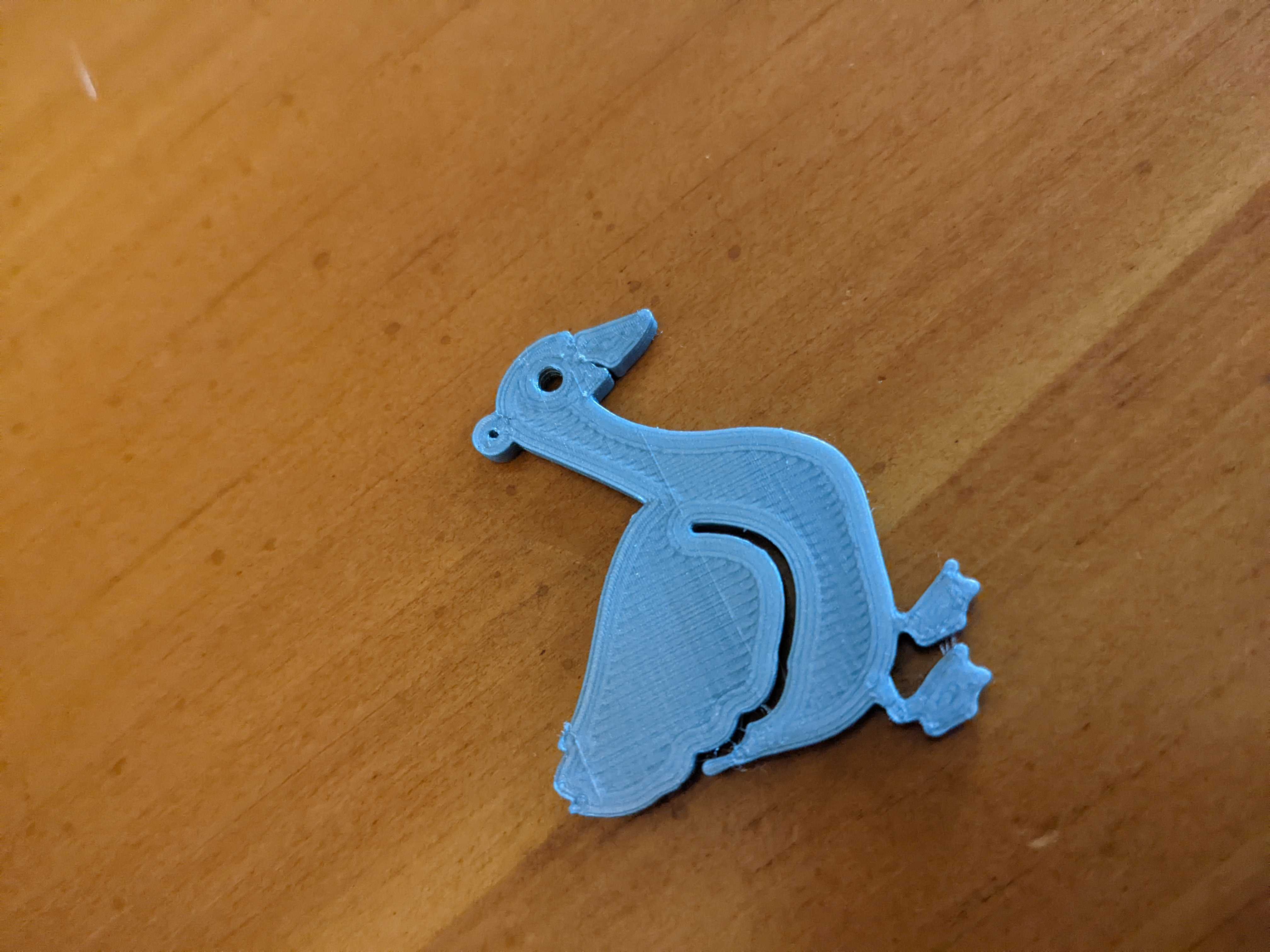 Goose Earring / Key-chain