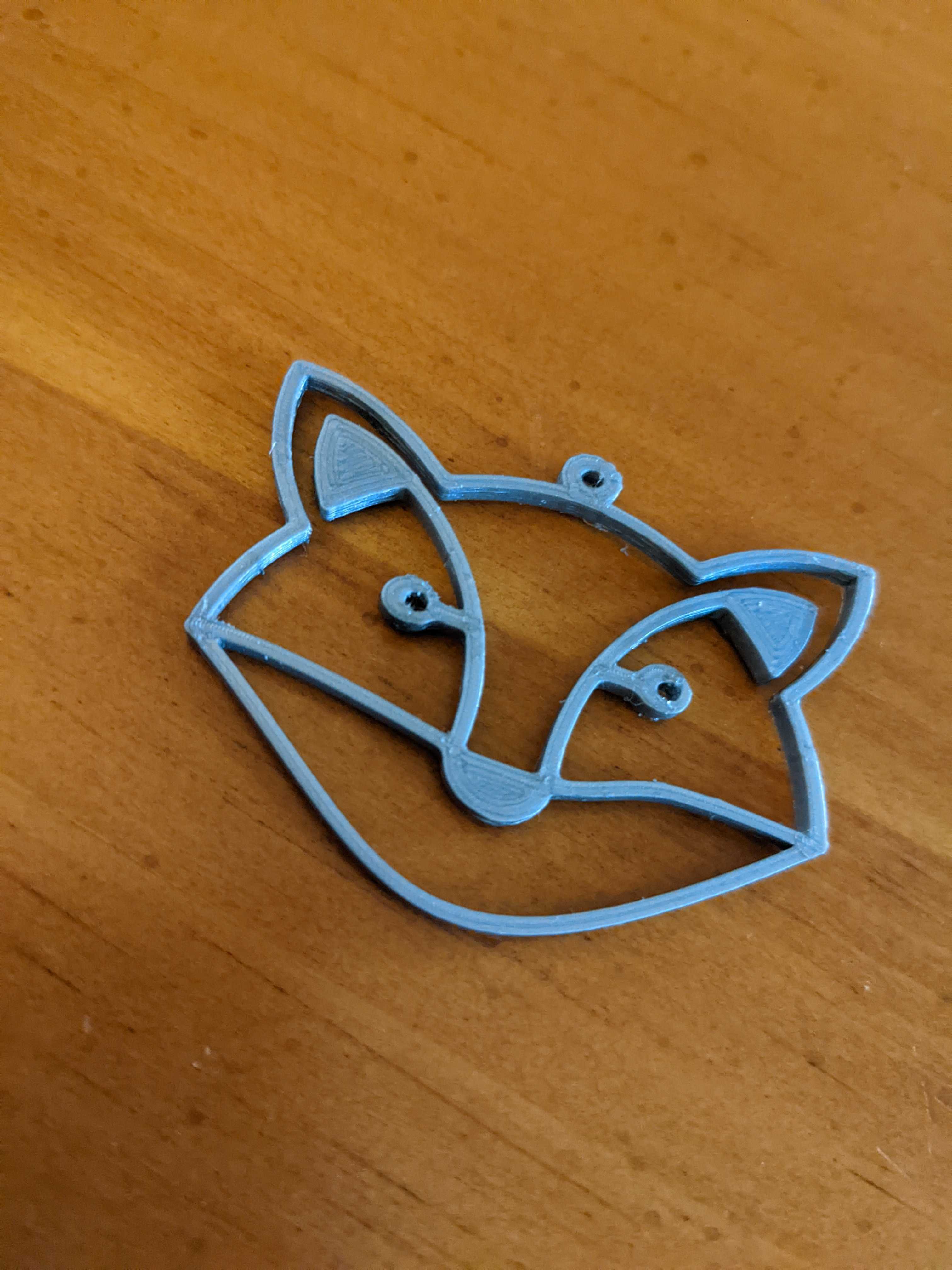 Fox Earrings / Key-chain