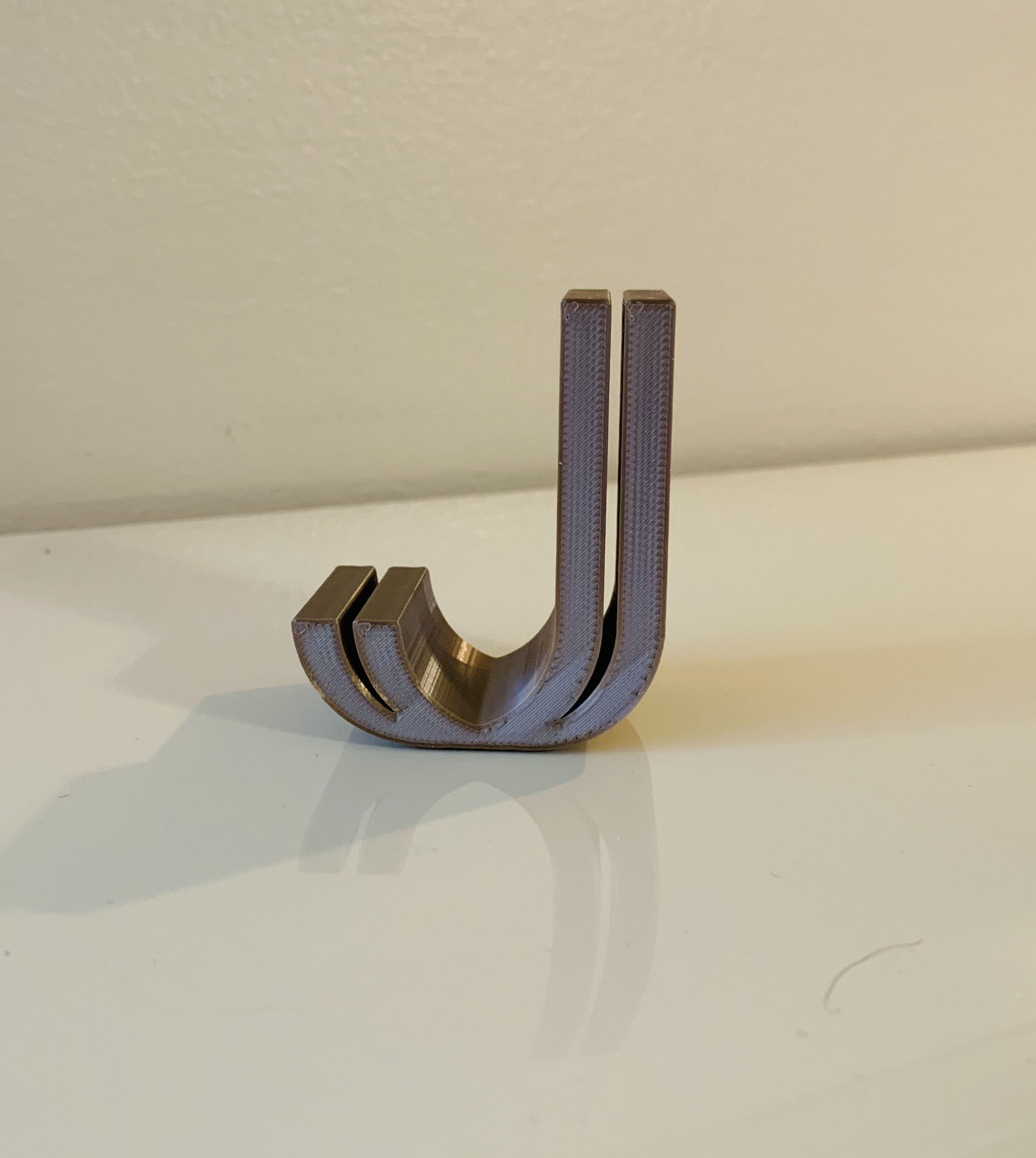 3D Alphabet - Letter J