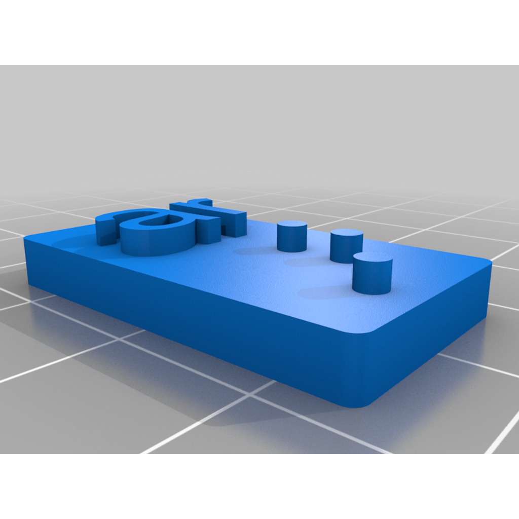Miniatura 3 do modelo 3D Grade 2 Braille Learning Tiles